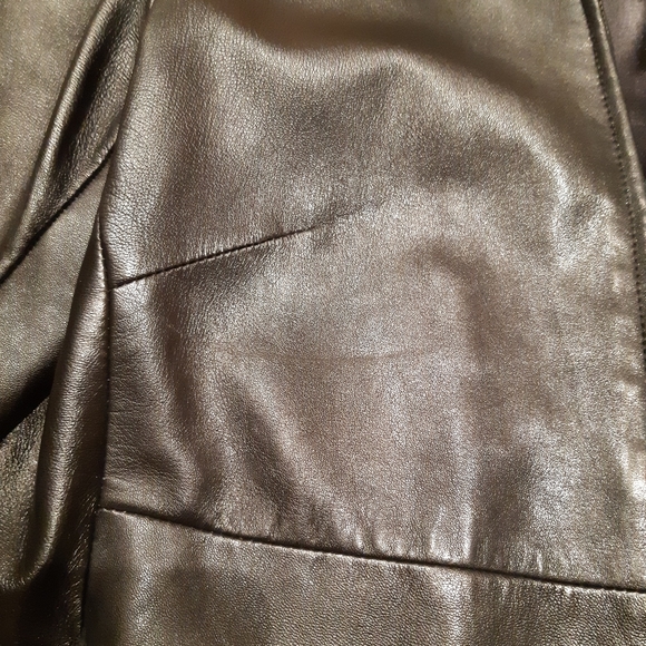 Olsen Europe pleather jacket - Picture 3 of 7